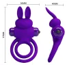 Pretty Love Anneau vibrant avec Rabbit Bunny Ring 27mm
